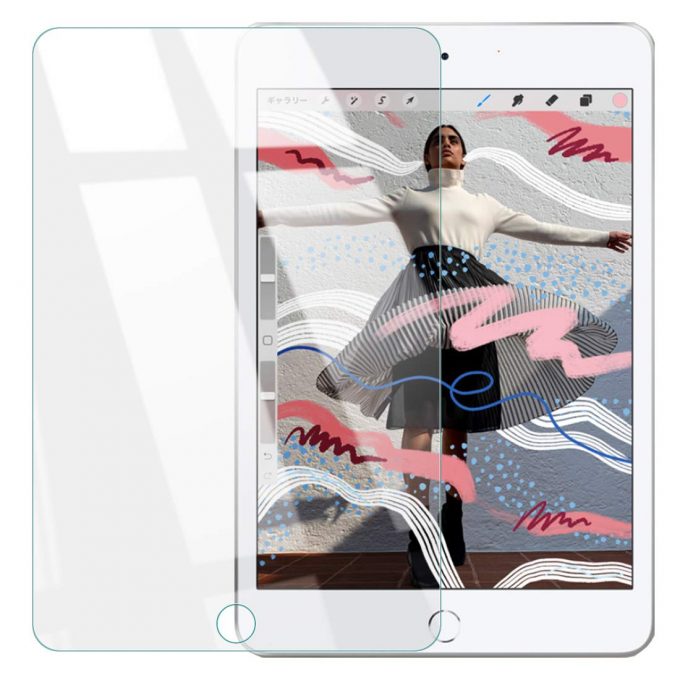新型iPad mini 5：人気のお勧めの液晶保護フィルム、旭硝子の強化ガラスフィルム