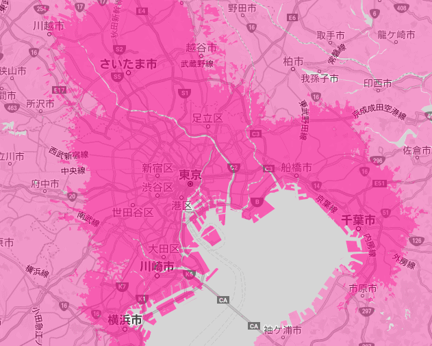 局 マップ 楽天 モバイル 基地